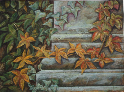 Hojas del jardín