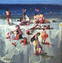 Bañistas en la playa III