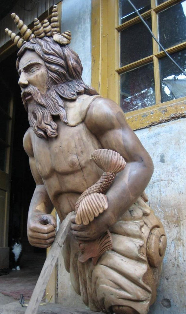 mascaron de proa- poseidon
