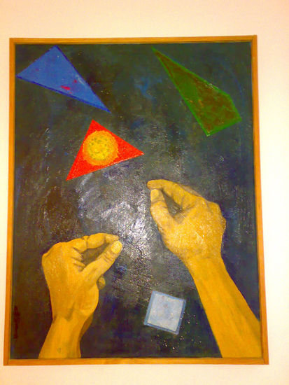 Creación ;(agua,tierra,fuego,aire) Oil Canvas Others