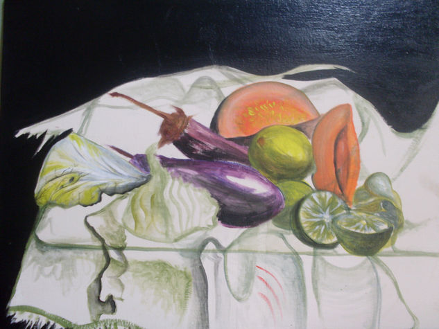 BODEGON INTERMINADO... Oil Canvas Still Life Paintings