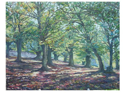 Bosque de castaños