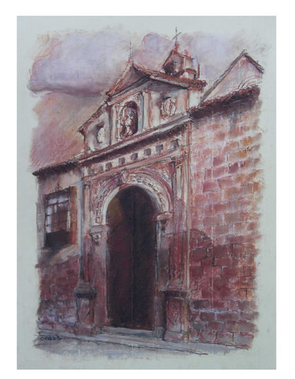 Puerta de convento Others Paper Landscaping