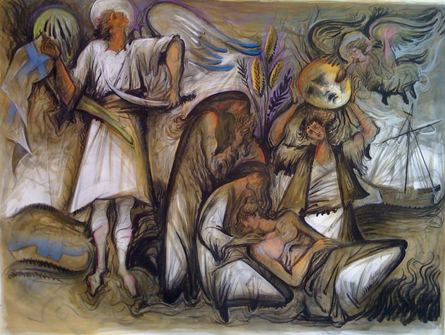 Mourning for the death of youth ( Messologi 1824)