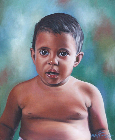 Retrato de ESMAILYN Oil Canvas Portrait