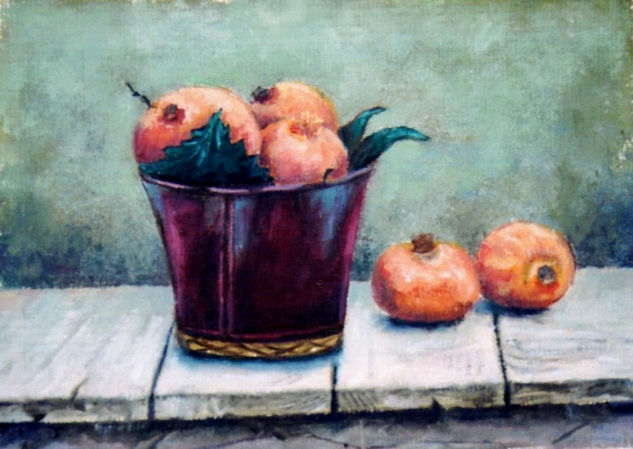 fruta Oil Canvas Still Life Paintings