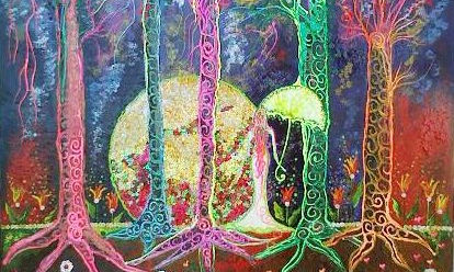 " ÂRBOLES ENAMORADOS "