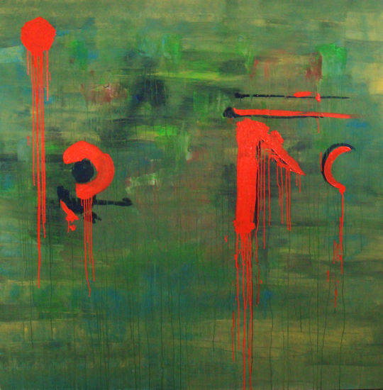 Abstracción II Oil Canvas Landscaping