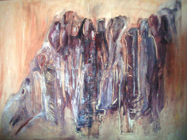 Multitud Oil Canvas Others