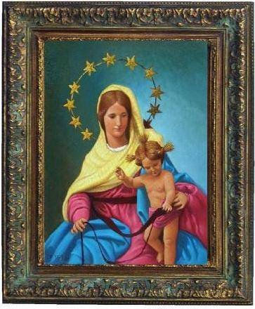 virgen Oil Canvas Landscaping