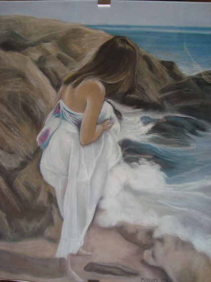 Chica en la playa