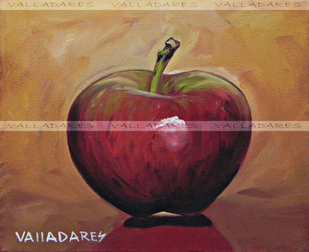 Manzana Oil Canvas Still Life Paintings