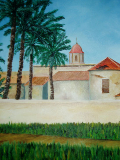 San Jines de la Jara Oil Canvas Landscaping