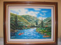 "paisaje costumbrista " colecc "colore de mi region "