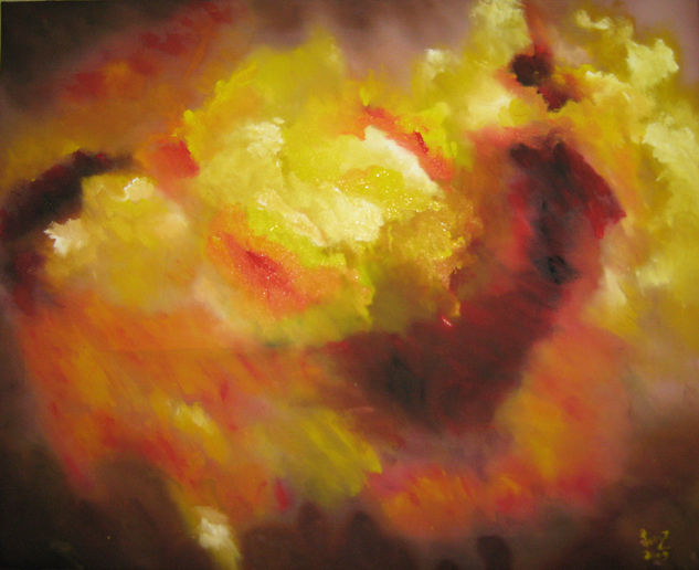 abstracto " explosion Oil Canvas Landscaping