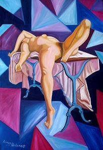 Naked pintura original