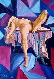 Naked pintura original