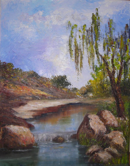 EL SAUCE Oil Canvas Landscaping