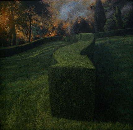 "paisaje incendiado"
