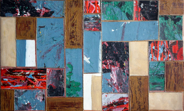 Patchwork Mixed media Canvas Others