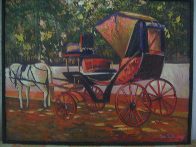 coche Oil Canvas Others