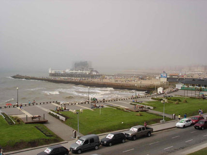 La bruma en la costa