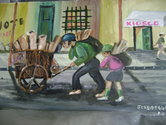 imagenes de mi ciudad Oil Canvas Others