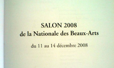 PRIMERA INVITACION A EXPONER EN EL MUSEO DEL LOUVRE, PARIS, FRANCIA. DIC. 08
