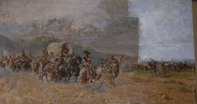 "Caravana de gitanos "1894 