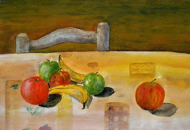 ¿Quién descoloco la fruta?