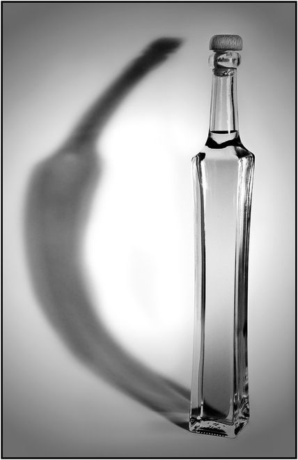 Botella y Sombra