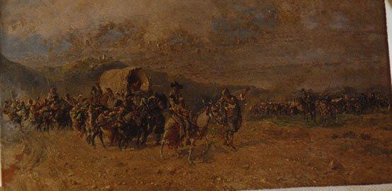 "Caravana de gitanos" 1894 