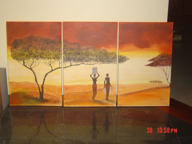 etnico Oil Canvas Landscaping