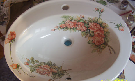 LAVABI DECORATI  da CINZIA DEFENDI