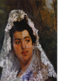 Dama con mantilla"