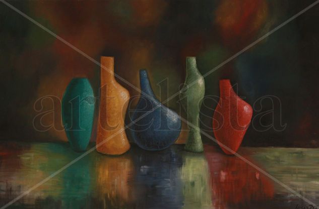 Complementos Oil Canvas Still Life Paintings