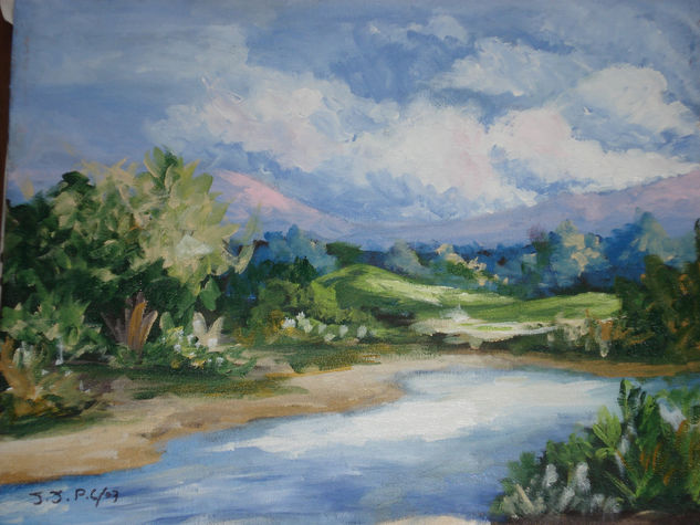 PAISAJES CARIBEÑOS Acrylic Canvas Landscaping