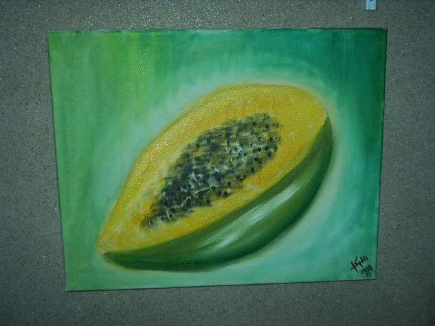 papaya Oil Canvas Still Life Paintings