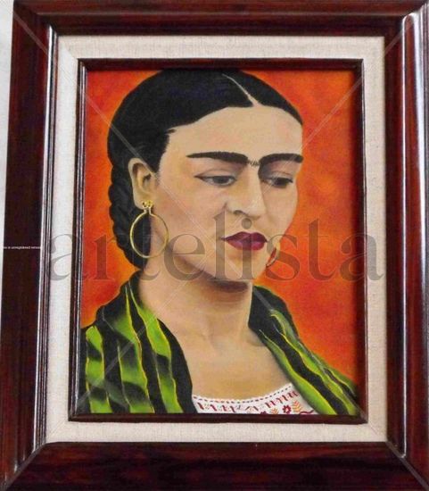 FRIDA Oil Canvas Portrait