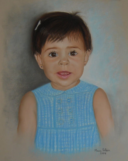 Irene Pastel Papel Retrato