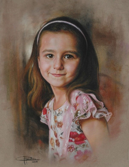 Lina Pastel Papel Retrato