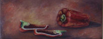 "Ajies en la mesa"