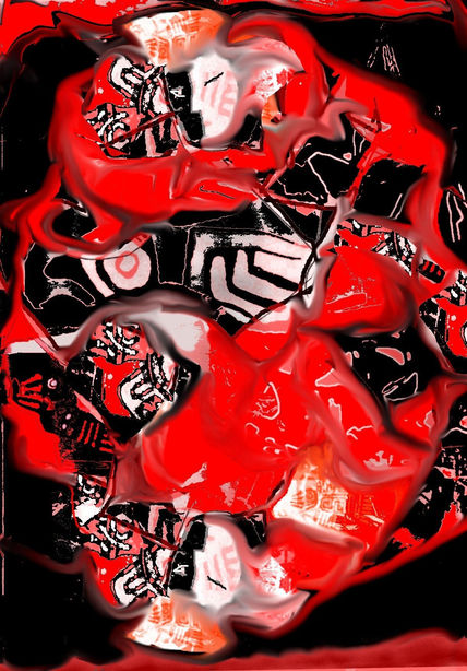 La dama en rojo
