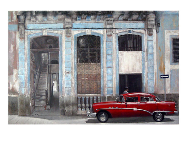 Habana Vieja Oil Canvas