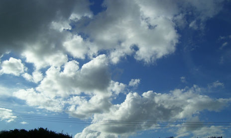 Ese cielo azul...