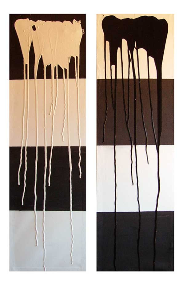Abstracto blanco y negro