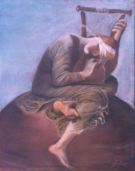 Esperanza (George Frederick Watts) Pastel Lienzo Figura