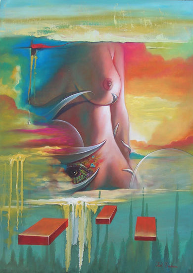 NATURALEZA OCULTA Oil Canvas Nude Paintings