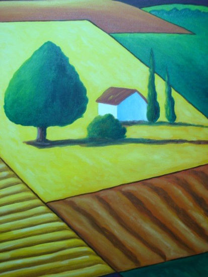 Campos abiertos1 Oil Canvas Landscaping