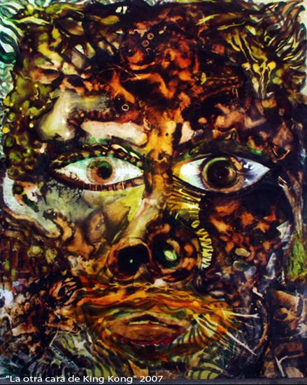 La otra cara de King Kong, 2007 Oil Canvas Landscaping